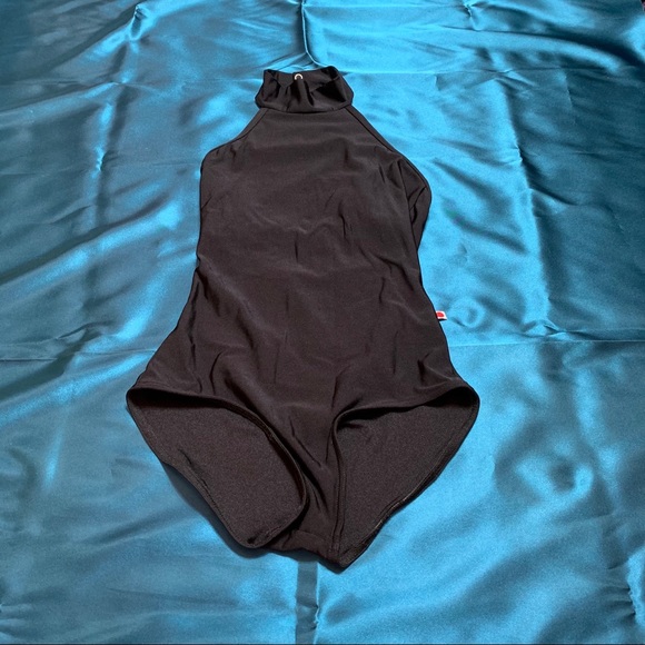 Yumiko Tops - Black Yumiko Leotard